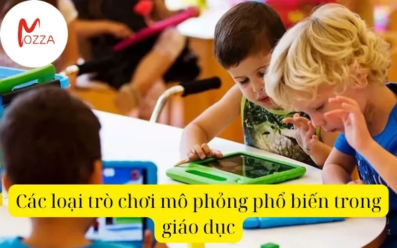 Các loại trò chơi mô phỏng phổ biến trong giáo dục