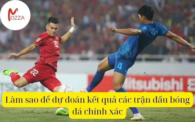 Làm sao để dự đoán kết quả các trận đấu bóng đá chính xác?