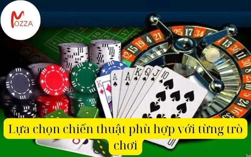Lựa chọn chiến thuật phù hợp với từng trò chơi