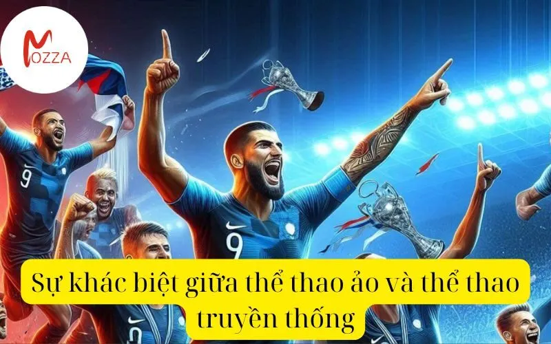 Sự khác biệt giữa thể thao ảo và thể thao truyền thống