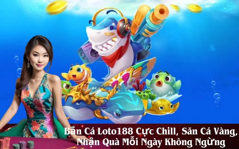 Bắn Cá Loto188 Cực Chill, Săn Cá Vàng, Nhận Quà Mỗi Ngày Không Ngừng