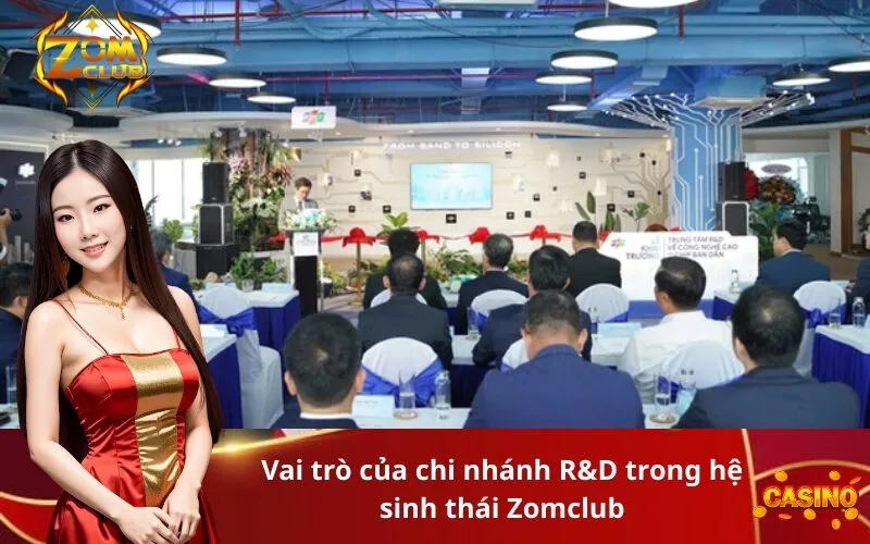 Vai trò của chi nhánh R&D trong hệ sinh thái Zomclub