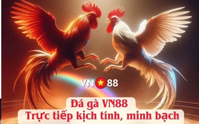 Đá gà VN88 – Trực tiếp kịch tính, minh bạch