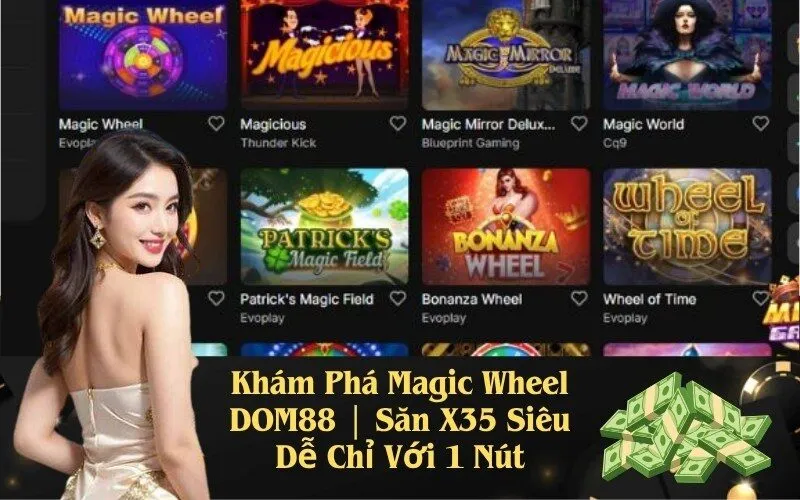 Khám Phá Magic Wheel DOM88 | Săn X35 Siêu Dễ Chỉ Với 1 Nút