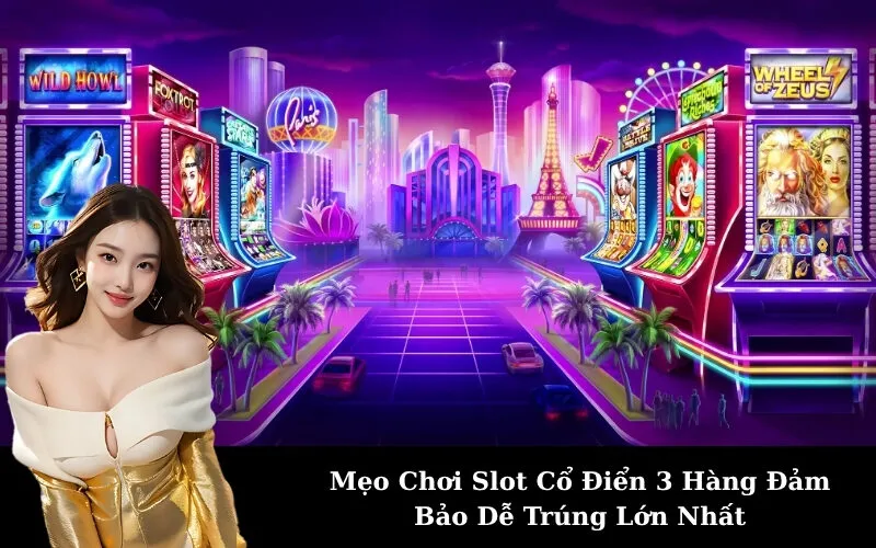 Mẹo Chơi Slot Cổ Điển 3 Hàng Đảm Bảo Dễ Trúng Lớn Nhất